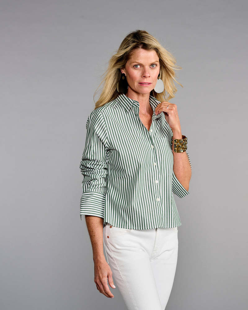 Claridge and King The Crop Shirt
