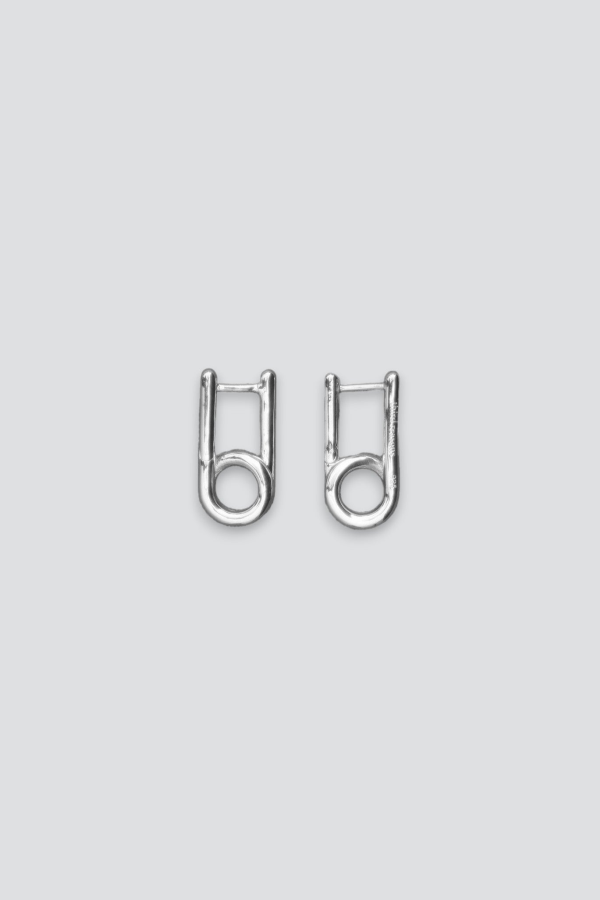 Third Reasons Silver Delicate Pin Earring