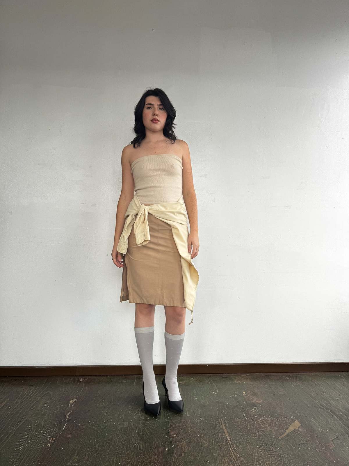 Vintage Side Zipper Skirt - Image 1 of 4