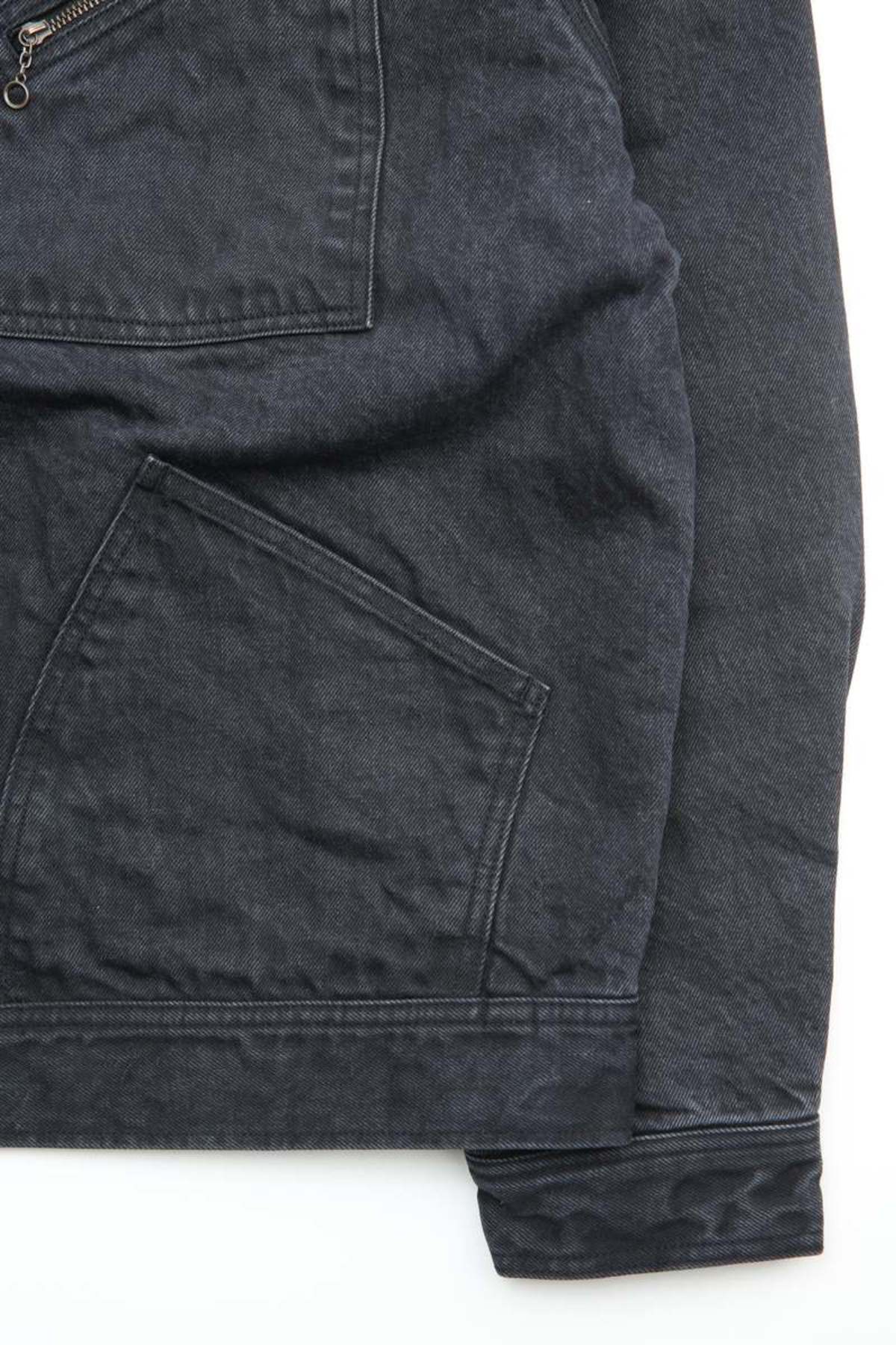 Kapital 14oz Denim Bone Lining Reversible Zip-Up Work Jacket - Image 4 of 20