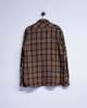 TAKAHIROMIYASHITA The Soloist. Brown Plaid Cotton Half Zip Pullover Shirt - Thumbnail 8