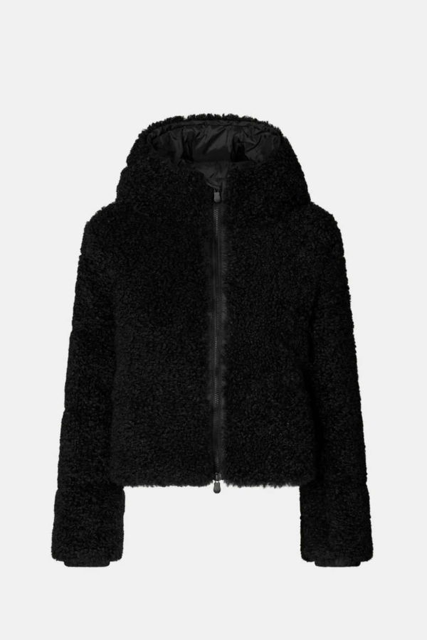 Save The Duck Hooded Jacket - Black