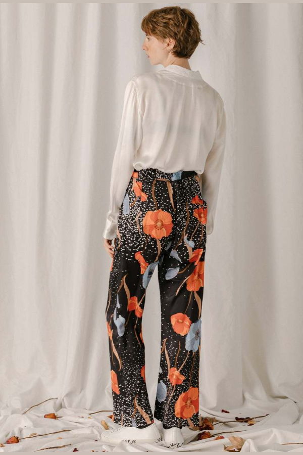 Geoffrey B. Small Relaxed Drawstring Leisure Trousers - Multicolor