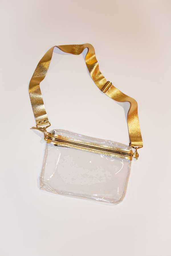 Zina Kao Exclusives Clear Stadium Hip Bag/Shoulder Bag