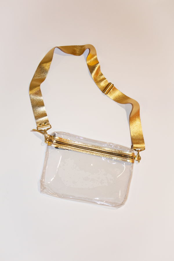 Zina Kao Exclusives Clear Stadium Hip Bag/Shoulder Bag