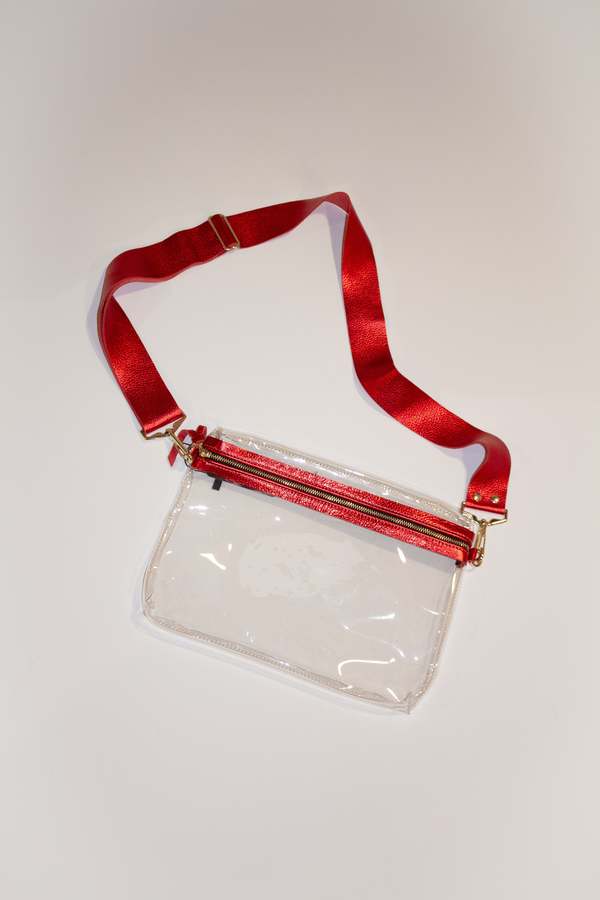 Zina Kao Exclusives The Clear Stadium Hip Bag/Shoulder Bag Large