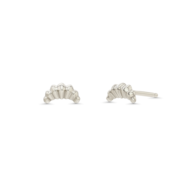 Lizzie Mandler Fine Jewelry Croissant Stud Earring