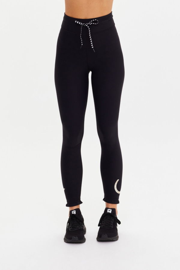 The Upside Celestia 25" Midi Pant - Black