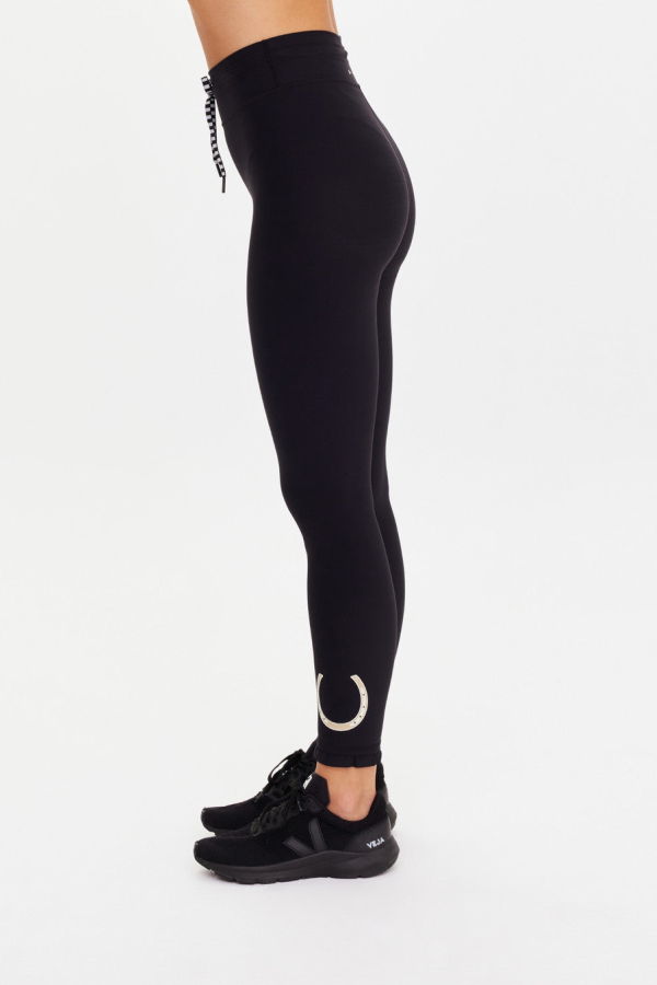 The Upside Celestia 25" Midi Pant - Black