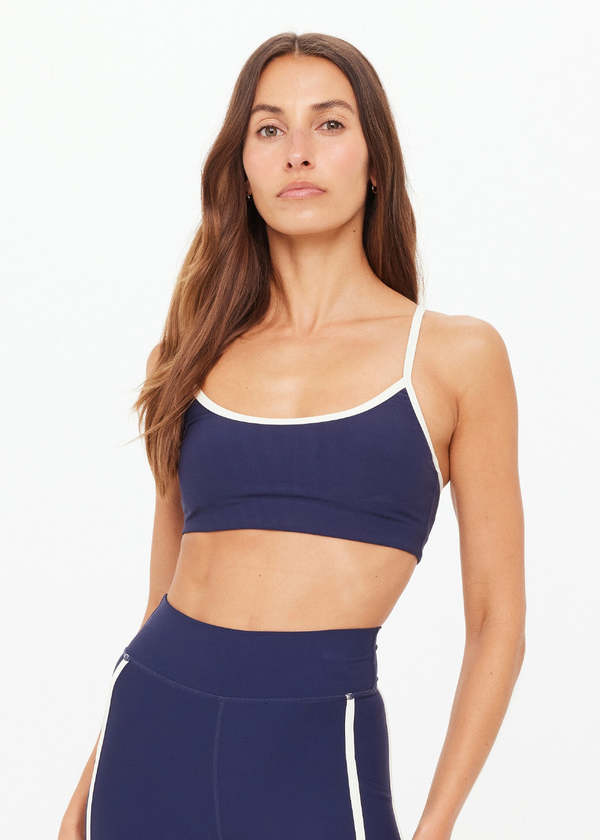 The Upside Samara Bowie Bra - Navy