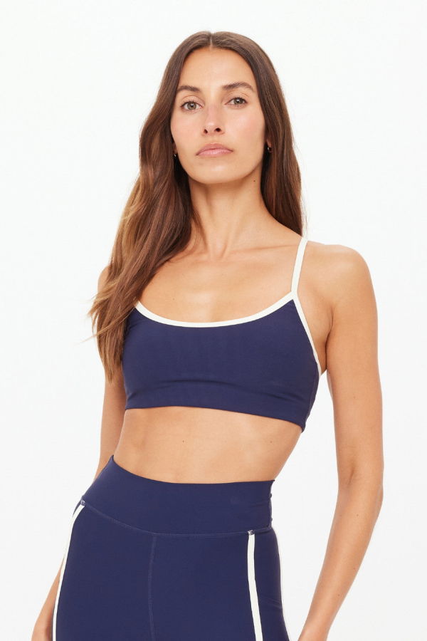 The Upside Samara Bowie Bra - Navy