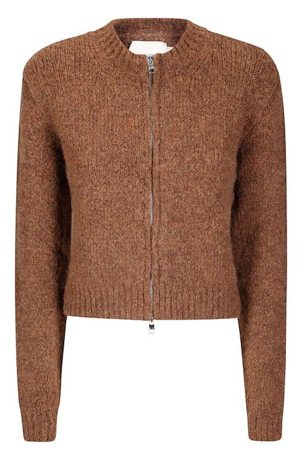 Paloma Wool No 2638 Hasta Luego Zip Sweater - Brown