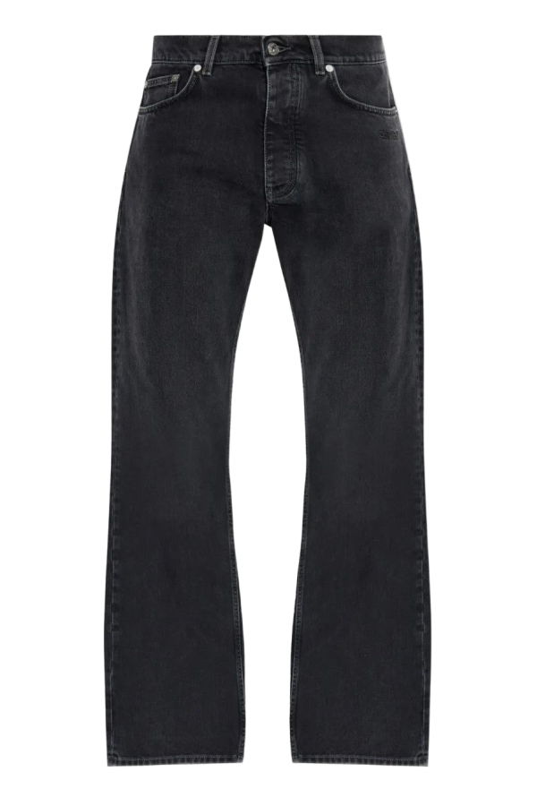 Off-White Script Logo 90s Skate Jeans - Vintage Black