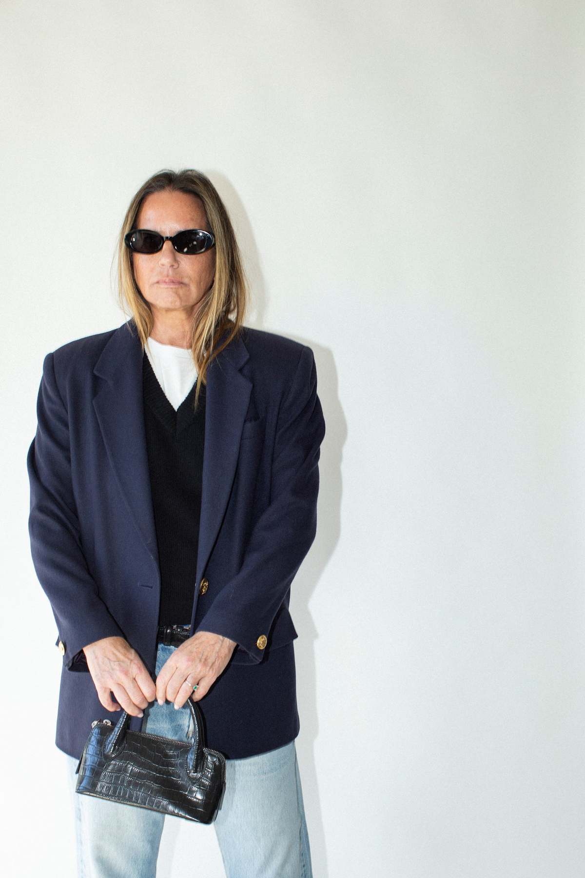 Vintage Blazer - Navy - Image 1 of 12