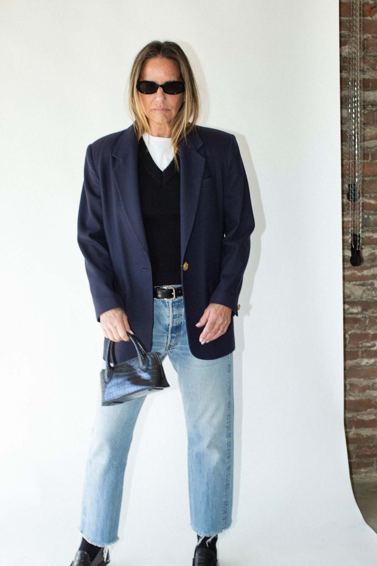 Vintage Blazer - Navy - Image 6 of 12