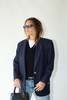 Vintage Blazer - Navy - Thumbnail 8