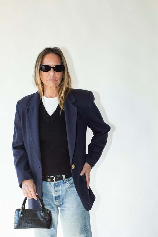 Vintage Blazer - Navy