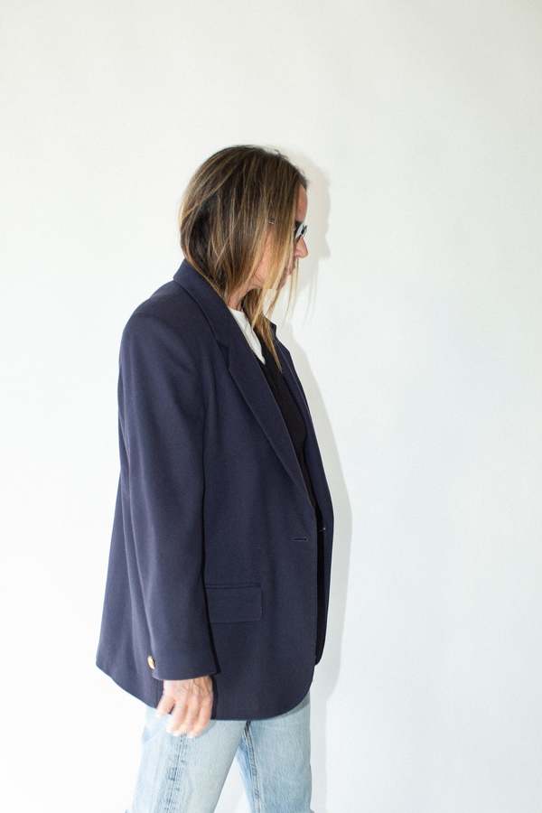 Vintage Blazer - Navy