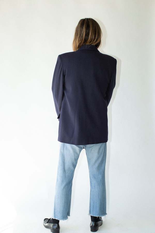 Vintage Blazer - Navy