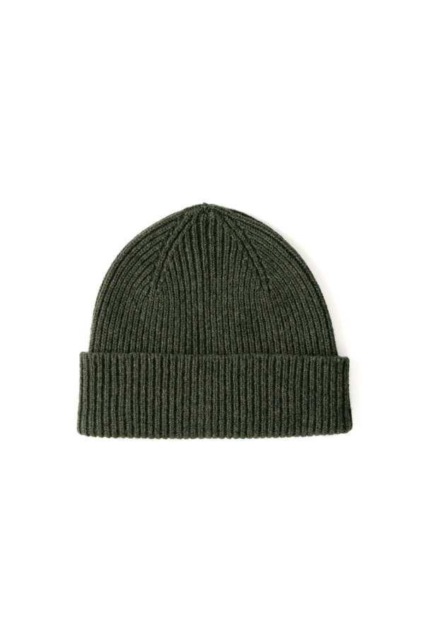 FOLD Knitted Beanie - Olive