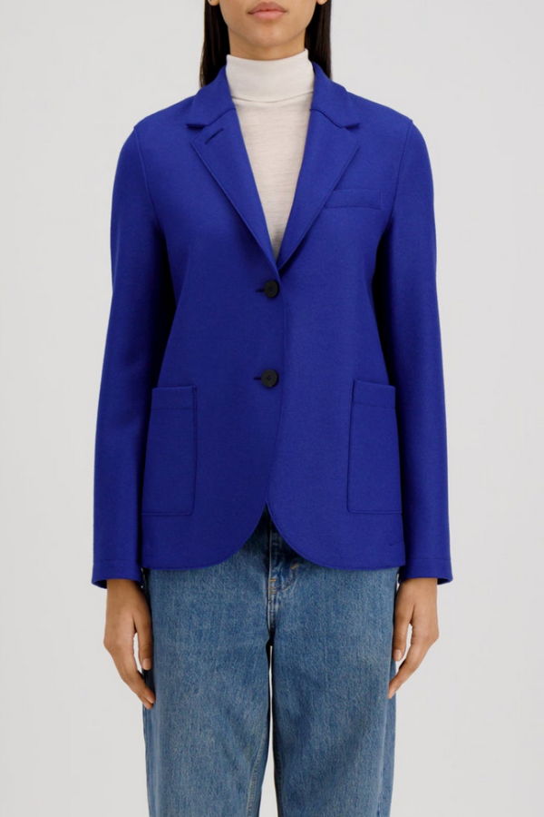 Harris Wharf Stand Up Collar Blazer