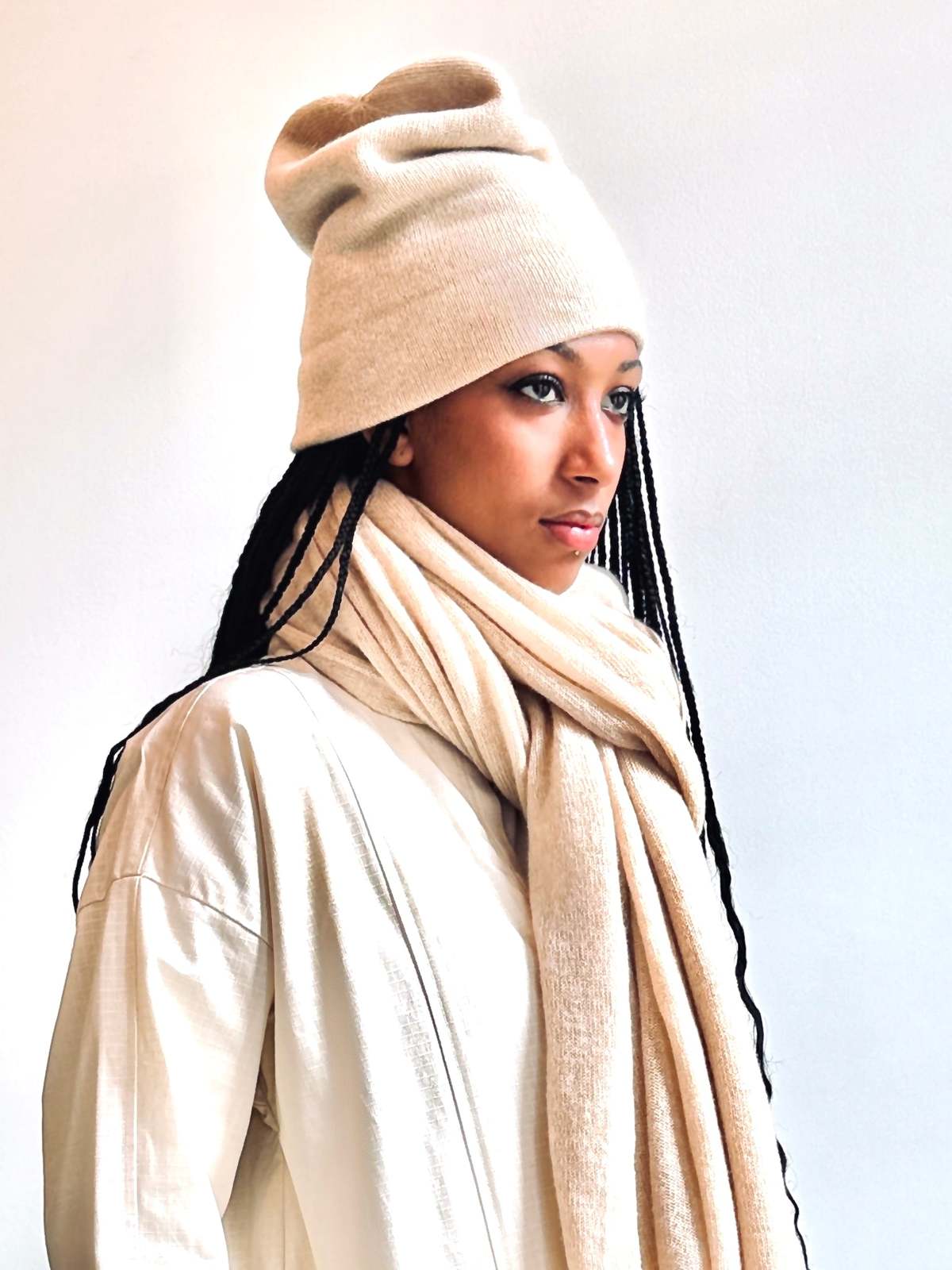 Yesaet Kobbe cashmere beanie - Image 1 of 13