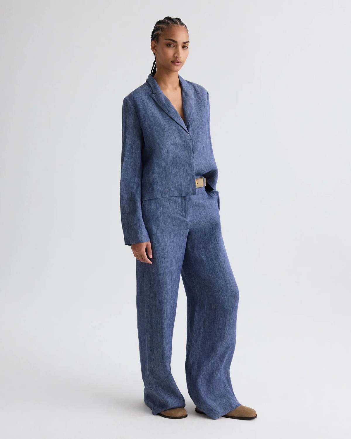 TWP Dylan Pant - Medium Indigo - Image 3 of 6