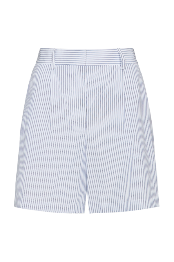 TWP Henry St Short Shorts - White-Midnight