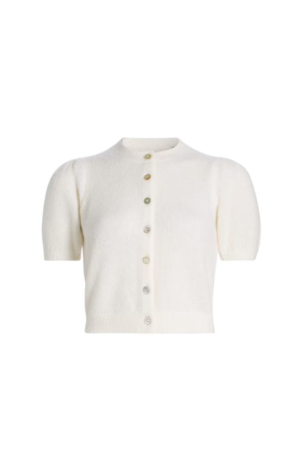 DÔEN Anisa Cardigan - Ivory