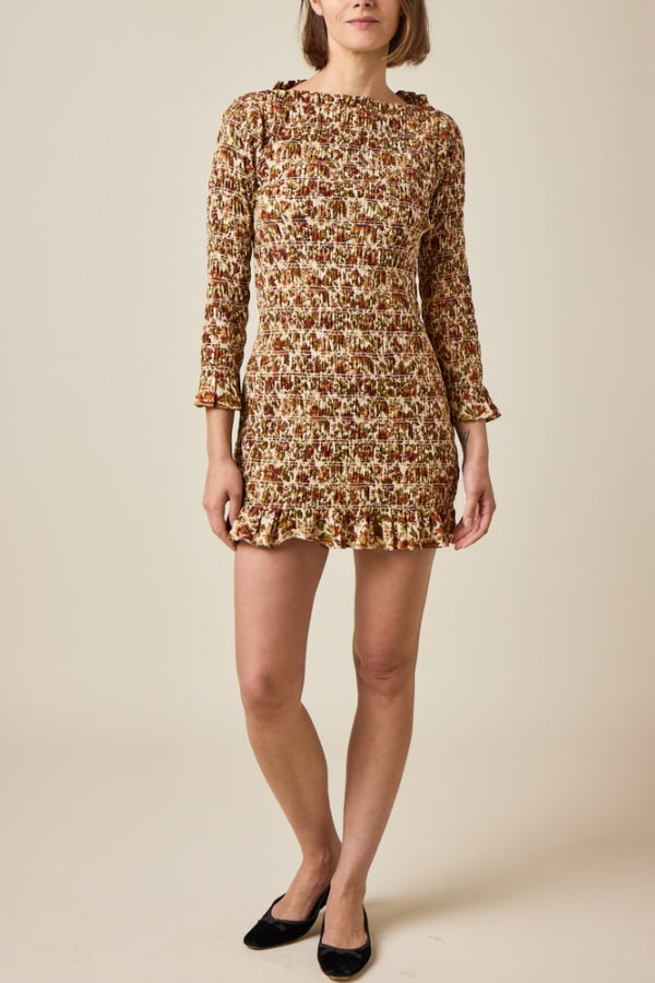 DÔEN Cecillia Dress - Ivory Rêve Des Jardins