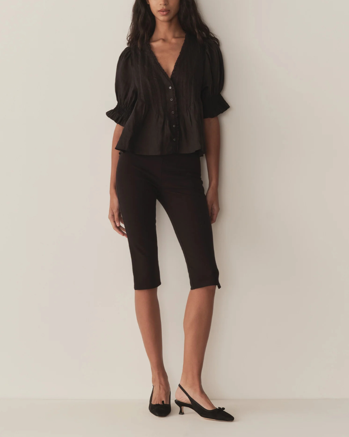 DÔEN Karlie Top - Black - Image 2 of 2