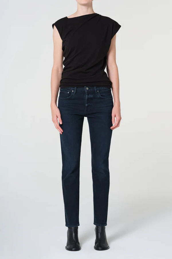AGOLDE Cocktail Ankle Jean - Dark Indigo