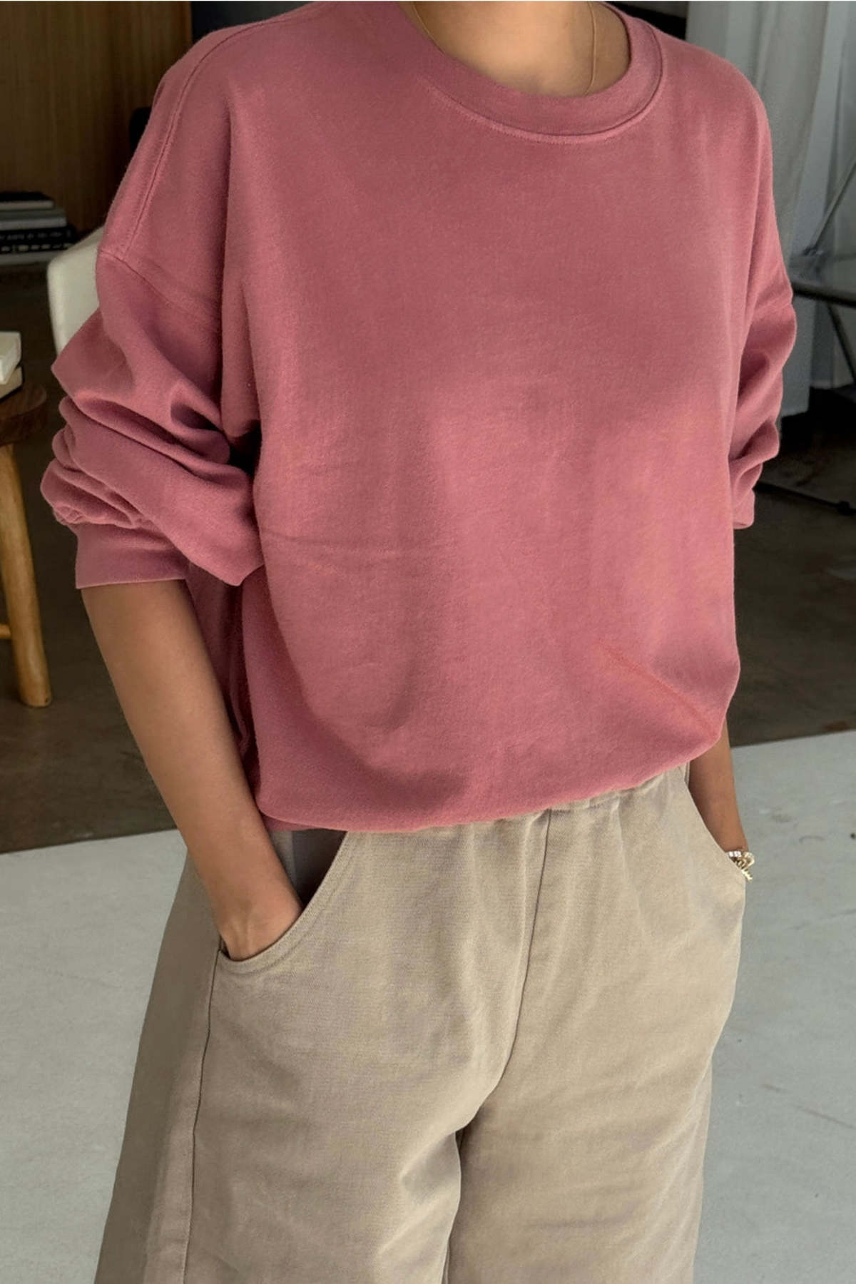 Le Bon Shoppe Cali Jersey Sweatshirt - Image 5 of 6