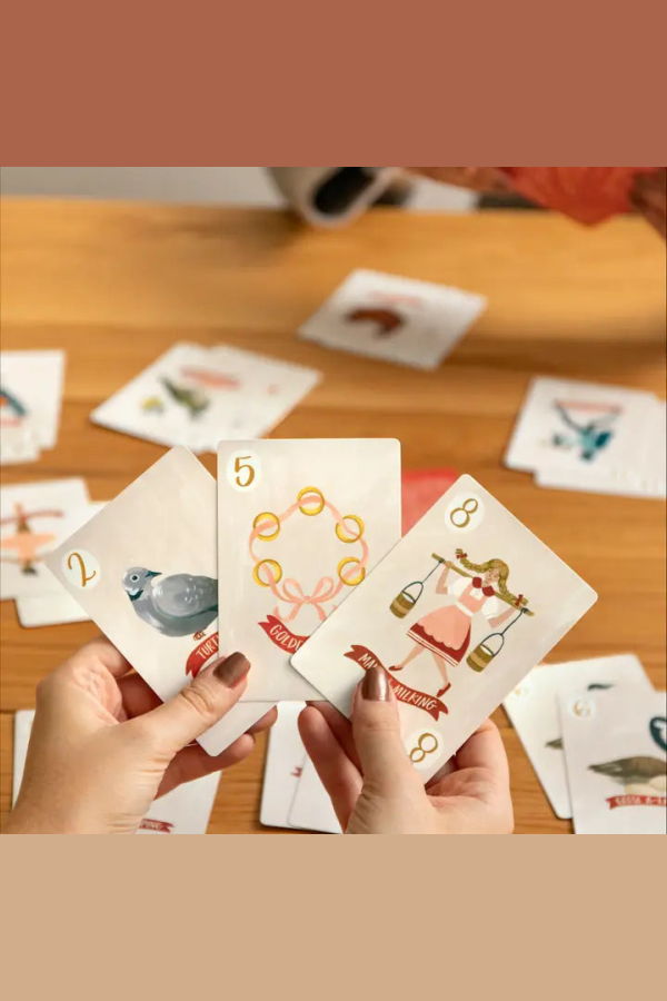 Murray & Finn 12 Days of Christmas Go Fish Card Game