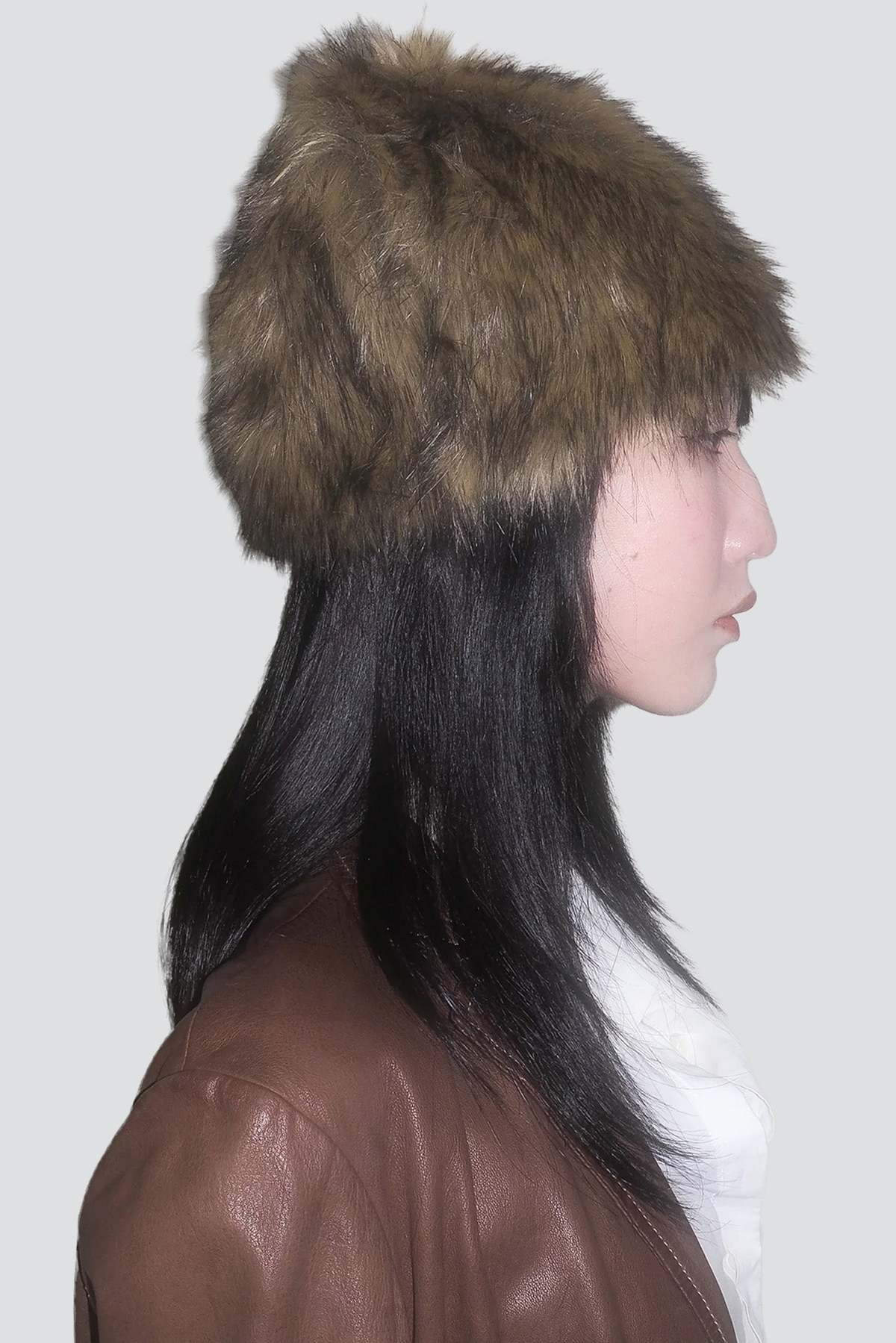 Clyde Cream Faux Chinchilla Toque - Image 3 of 3