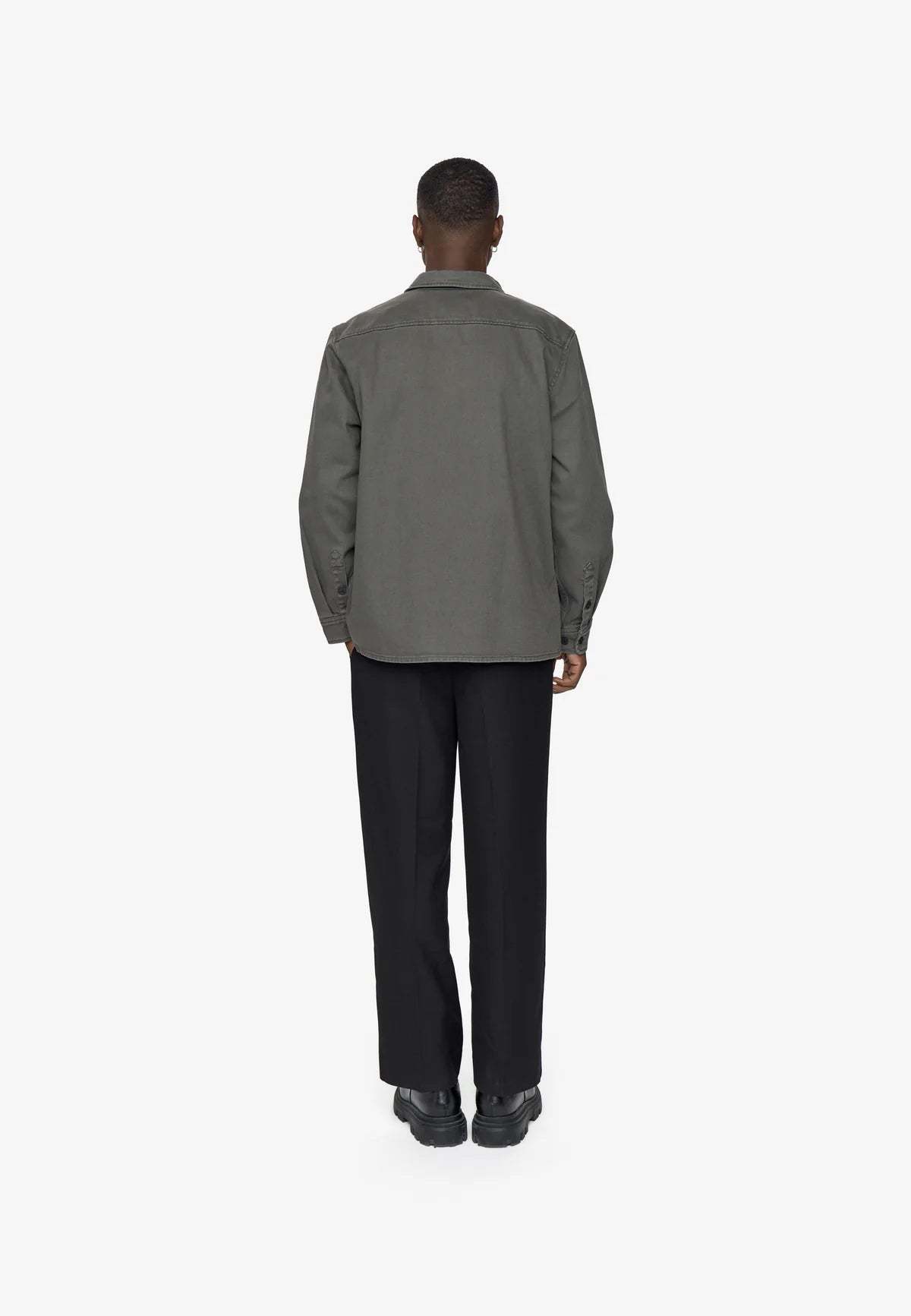 Minimum Titan Overshirt - Castor Grey - Image 2 of 3