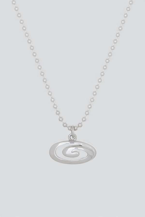 Mondo Mondo Silver Infinity Charm Necklace