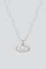 Mondo Mondo Silver Infinity Charm Necklace - Thumbnail 3