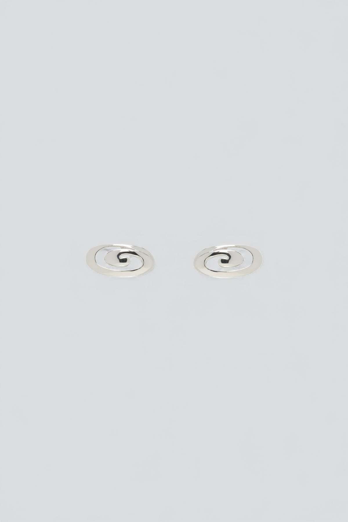 Mondo Mondo Silver Infinity Studs - Image 1 of 3