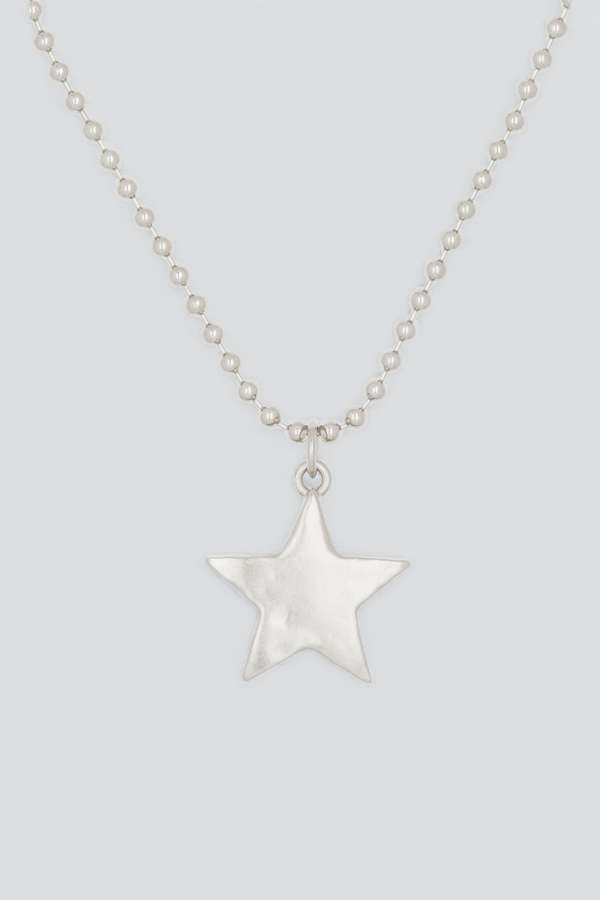 Mondo Mondo White Bronze Star Pacha Necklace