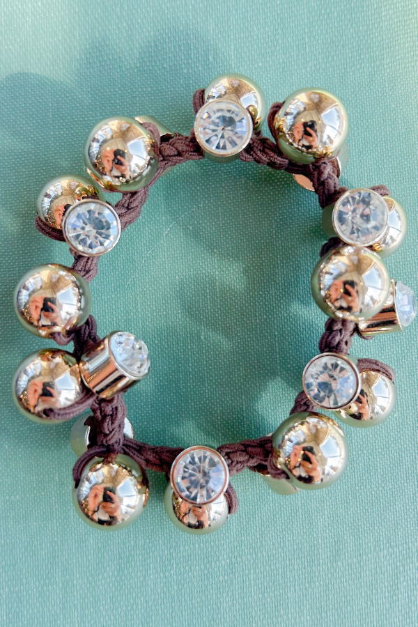 Smith and Co. Design Chunky Scrunchie - Brown