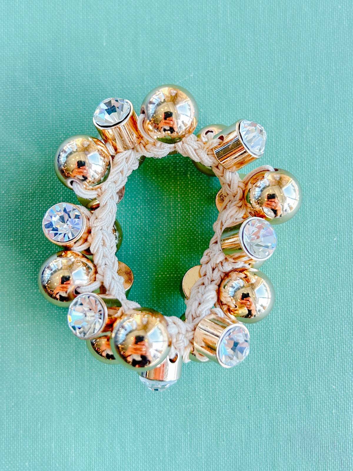 Smith and Co. Design Chunky Scrunchie - Cream - Image 3 of 6