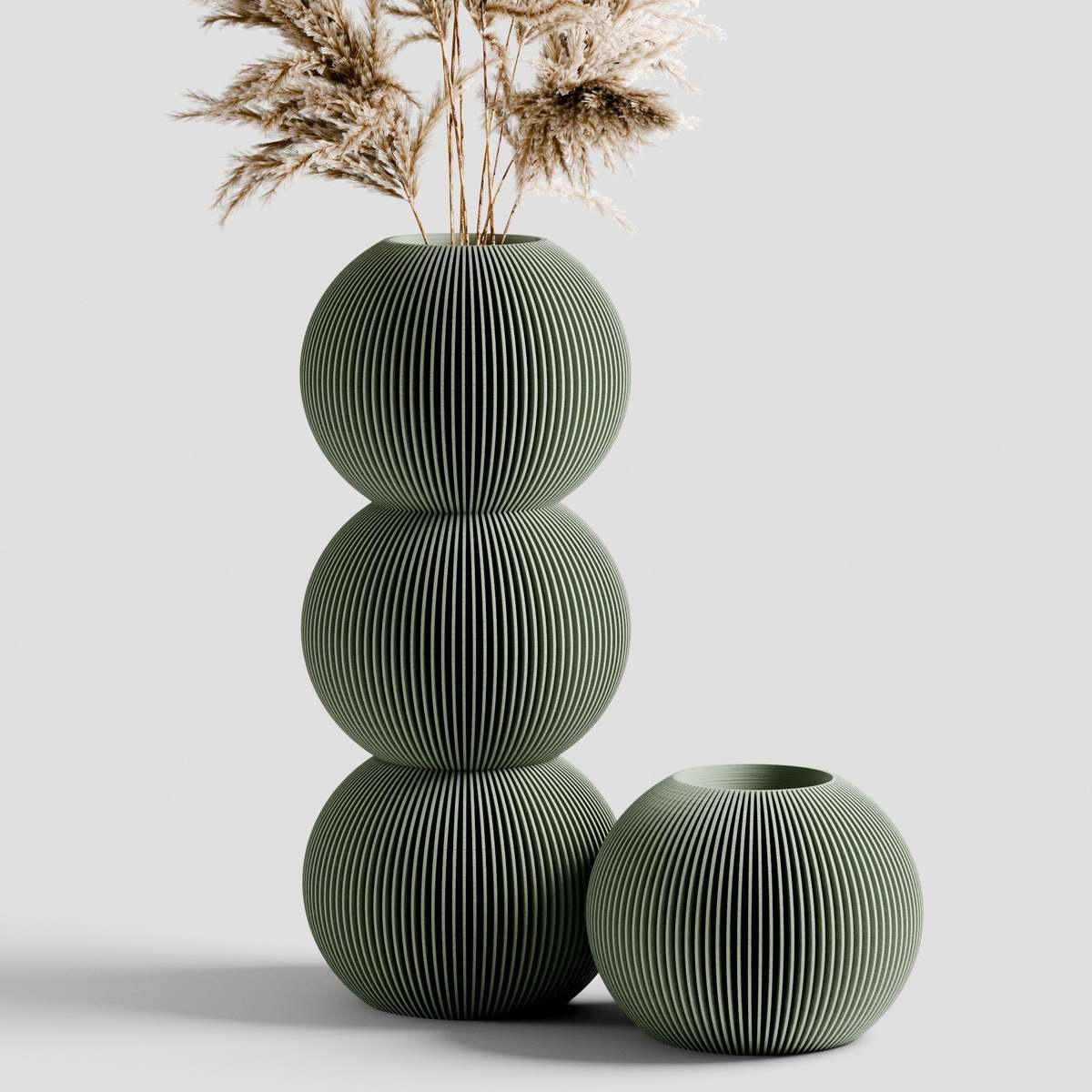 Modernized Pottery Bubble Vase - Image 3 of 11