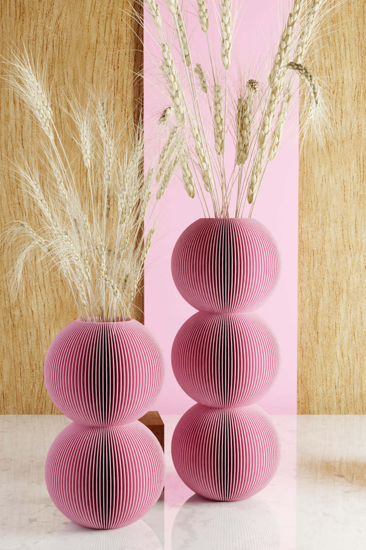 Modernized Pottery Bubble Vase - Image 10 of 11