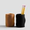Modernized Pottery Bubbly Pencil Holder - Thumbnail 2