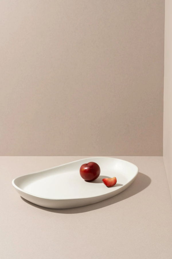 Gharyan Stoneware Mini Long Stoneware Serving Platter