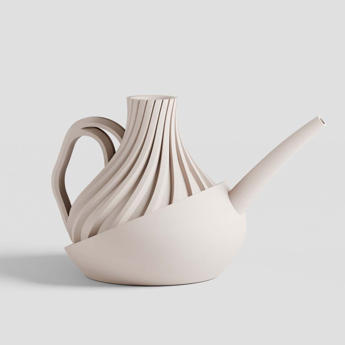 Modernized Pottery Revolve Watering Can - Image 2 of 10