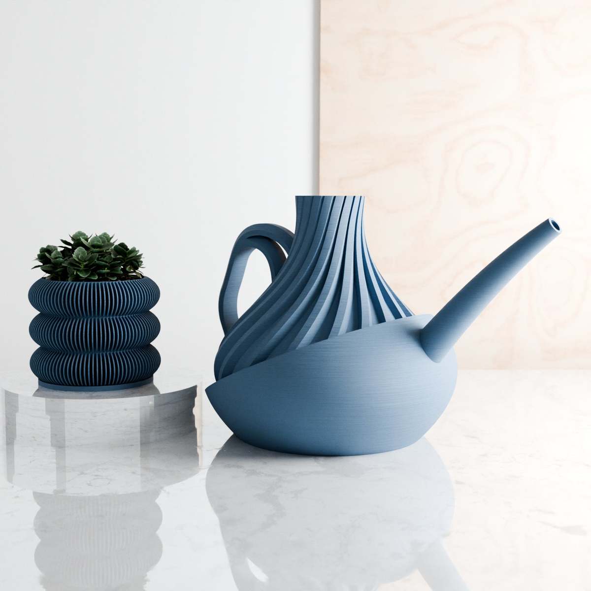 Modernized Pottery Revolve Watering Can - Image 5 of 10