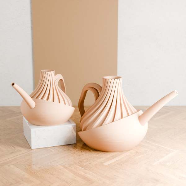 Modernized Pottery Revolve Watering Can