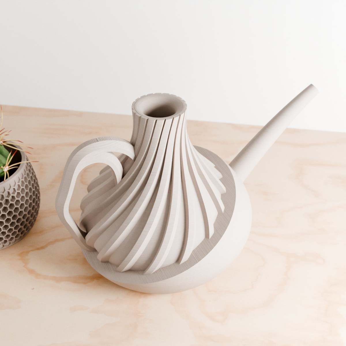 Modernized Pottery Revolve Watering Can - Image 9 of 10